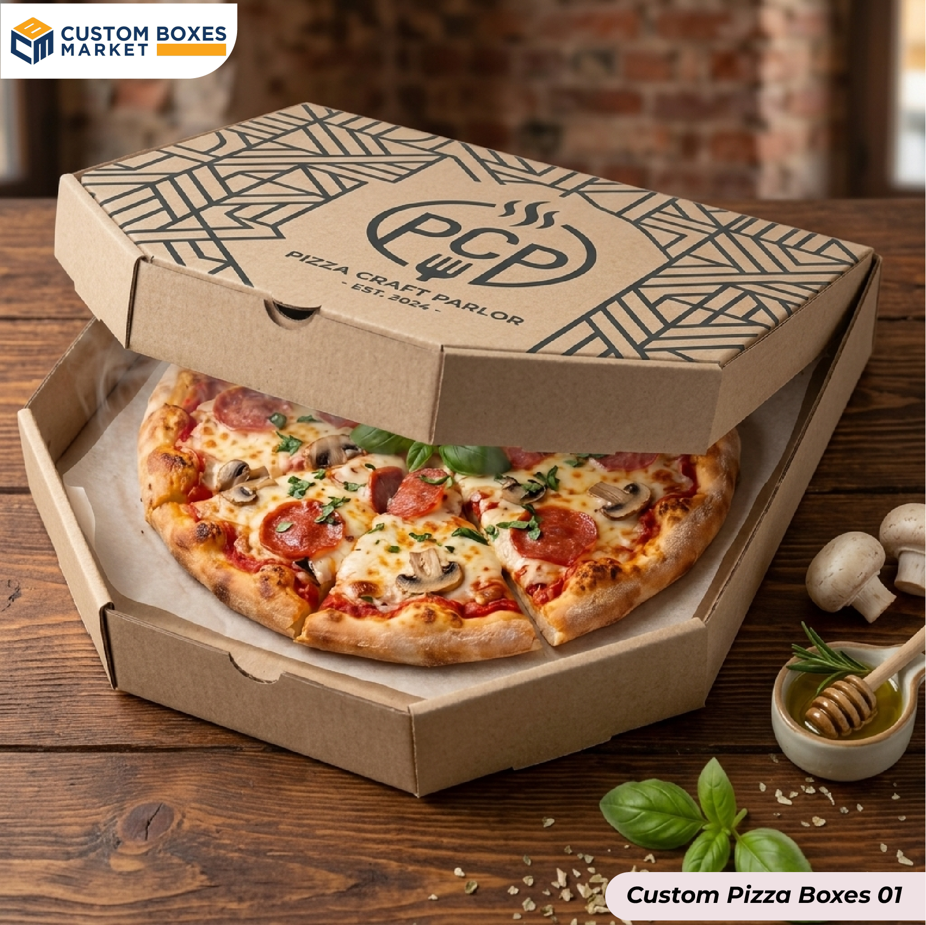 Custom Pizza Boxes