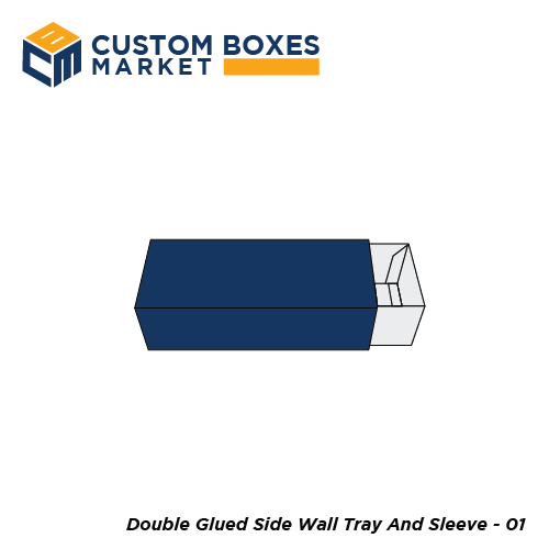Custom Double Glue Side Wall Tray & Sleeve