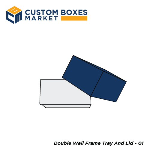 Custom Double Wall Frame Tray Lid