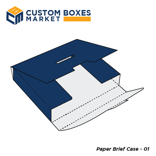 Paper Briefcase Boxes