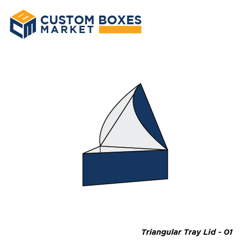 Custom Triangular Tray Lid