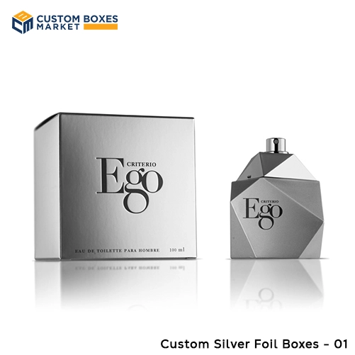 custom silver foil boxes