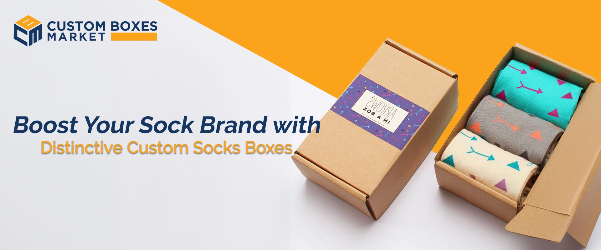 Boost Your Sock Brand with Distinctive Custom Socks Boxes