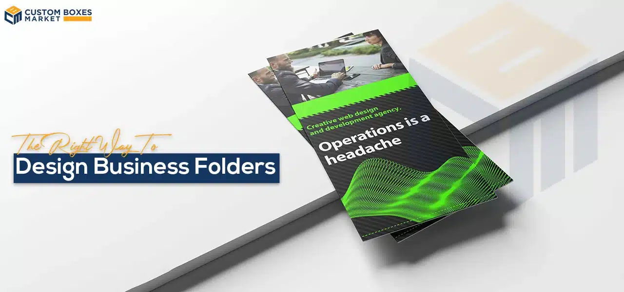 Custom Tri panel Folders: The Right Way To Design Business Folders