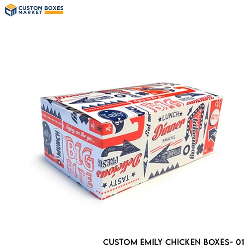 Custom Emily Chicken Boxes