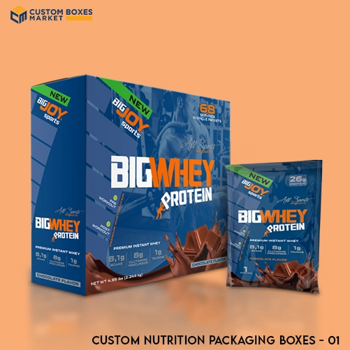 Custom Nutrition Packaging Boxes