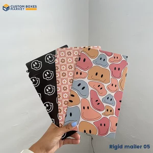 White Rigid Paperboard Mailers