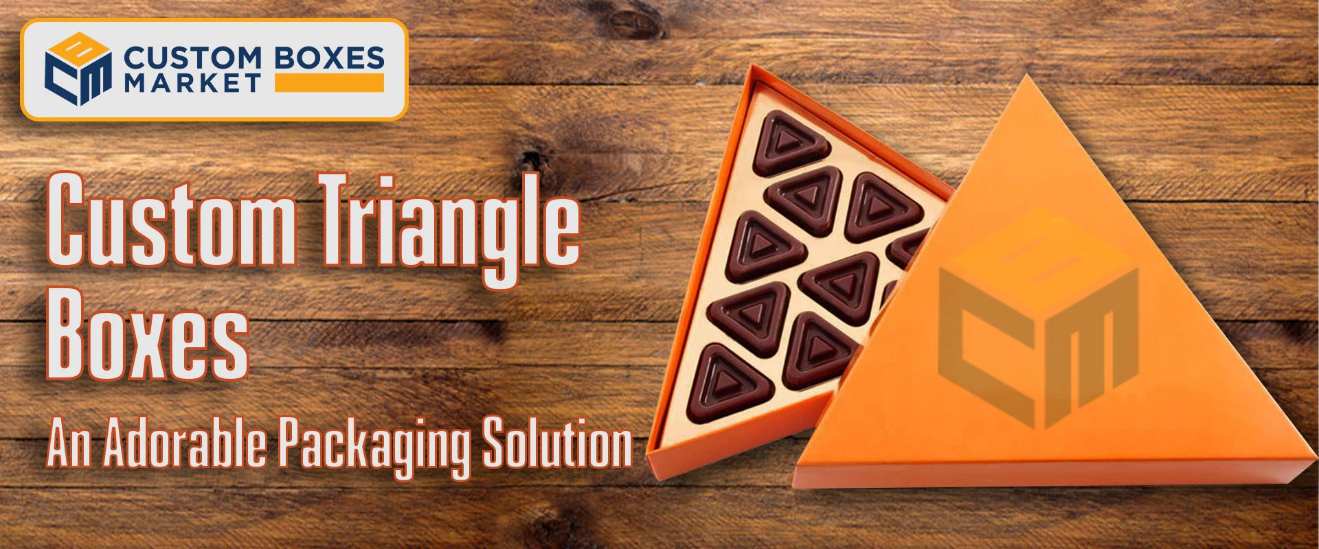 custom triangle boxes an adorable packaging solution