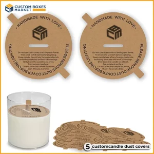Customised Candle Dust Covers