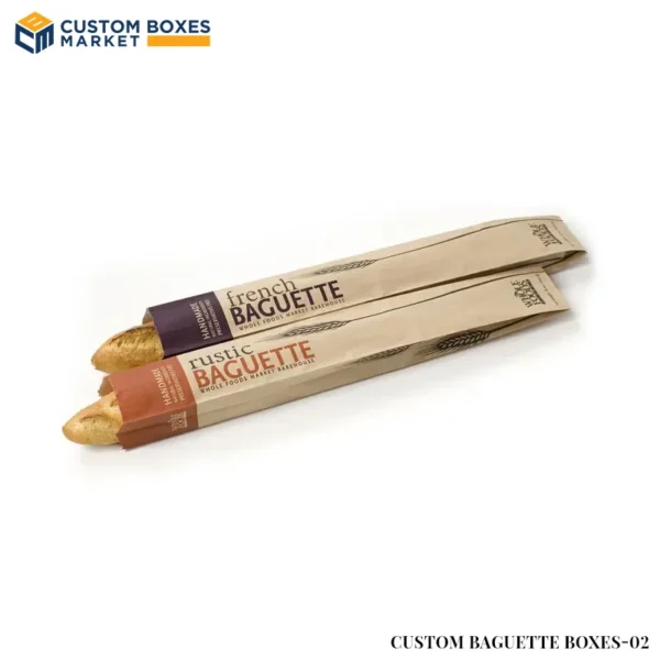 Custom Baguette Boxes With Logo