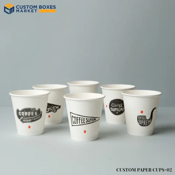 Custom Printed Paper Cups Wholesale