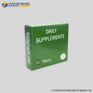 Custom Printed Supplement Boxes Wholesale