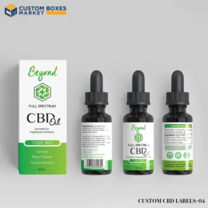 Custom cbd labels with logo