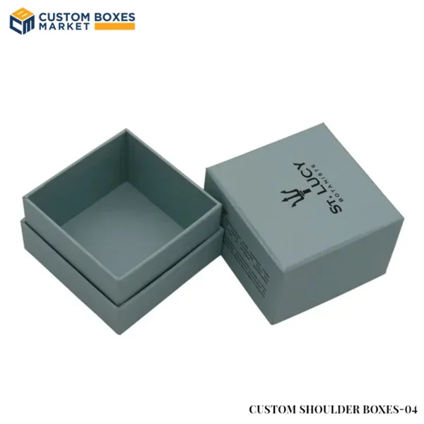 Custom printed shoulder boxes
