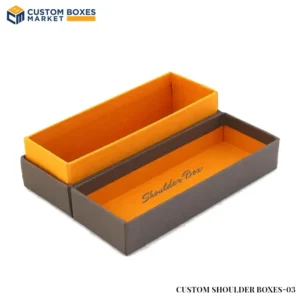 Custom shoulder box packaging