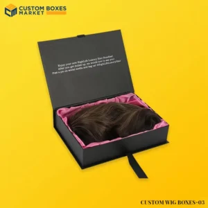 custom printed wig box packaging