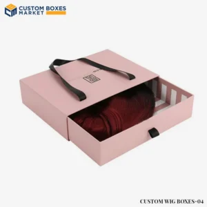 wig box packaging with logo