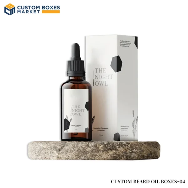 Custom Beard oil packaging