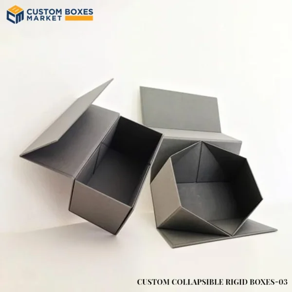 printed collapsible rigid boxes