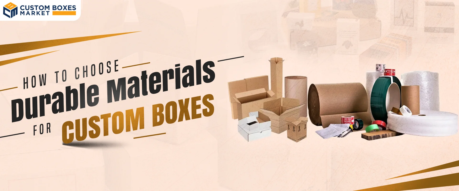 A list of Durable Materials For Custom Boxes. What Is the Right Fit For You?