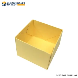 Printed Open Top Boxes Wholesale