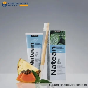 custom toothpaste Packaging boxes