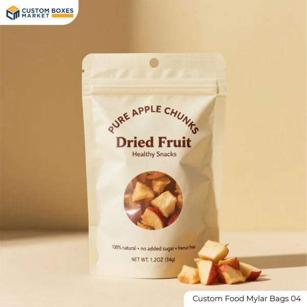 Custom Food Mylar Bags with window (4)