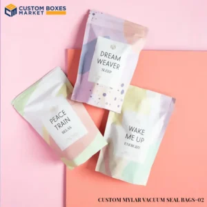 Custom Mylar Vacuum Seal Bags With Logo