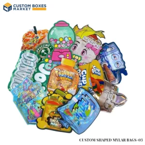 Custom Printed Shaped Mylar Bags