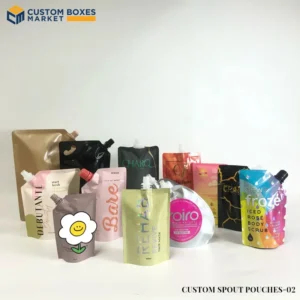 Custom Spout Pouches With Logo