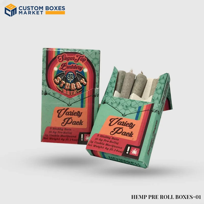 Hemp Pre Roll Boxes