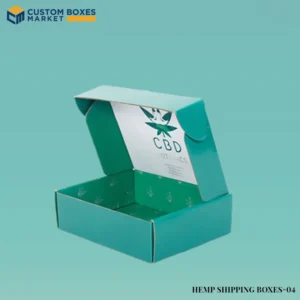 Kraft Printed Hemp Shipping Boxes