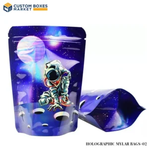 Holographic Mylar Bags With Logo