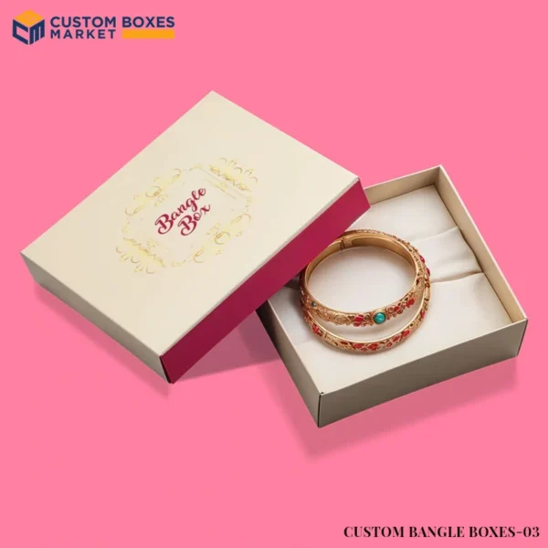 custom Printed bangle boxes Wholesale
