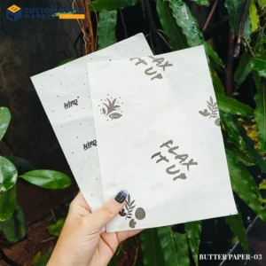 Butter Paper With Logo