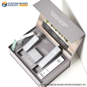 Custom Rigid Boxes with Inserts with logo