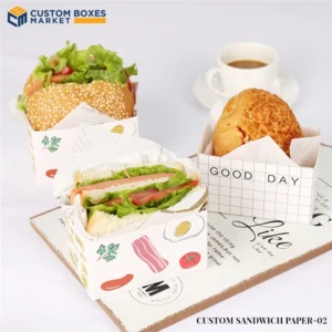 Custom Sandwich Paper Sheets