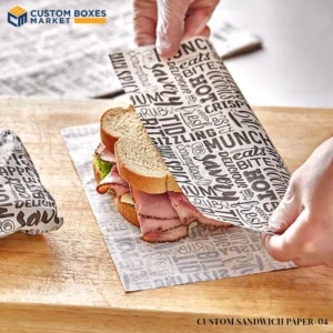 Custom Sandwich Paper With Logo