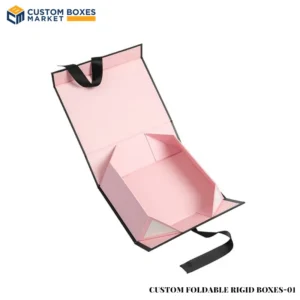 Custom foldable rigid boxes