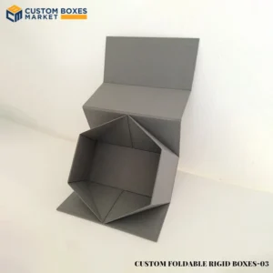 Custom printed foldable rigid boxes