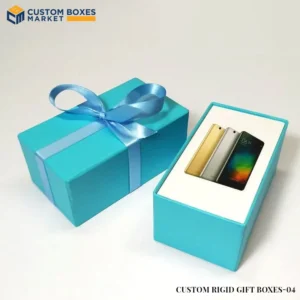 Custom printed rigid gift boxes
