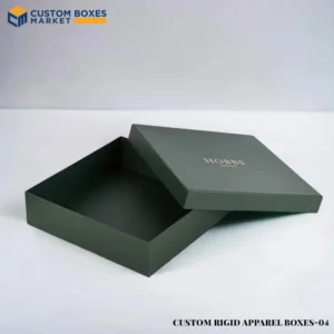 Custom rigid apparel box packaging