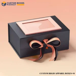 Custom rigid apparel boxes wholesale