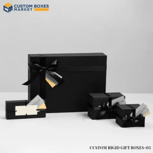 Custom rigid gift packaging boxes