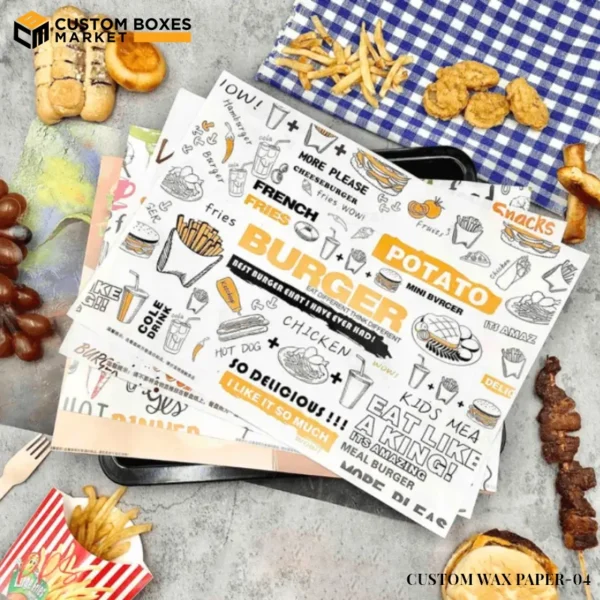 Custom wax paper wholesale