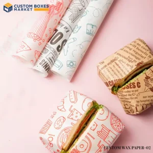 Custom wax paper with logo