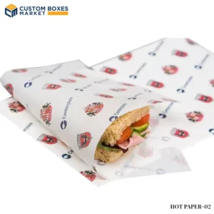 Hot Paper With Logo