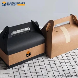 Kraft Printed Gable Packaging