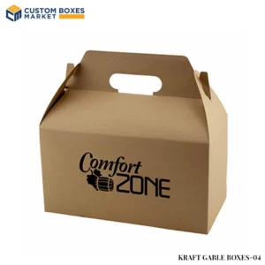 Kraft Gable Boxes Wholesale