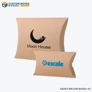 Custom Kraft Pillow Boxes